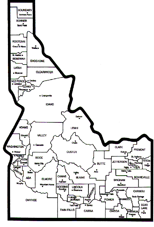 Counties Ipuc